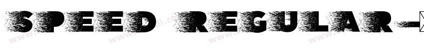 speed regular字体转换 speed regular字体转换
